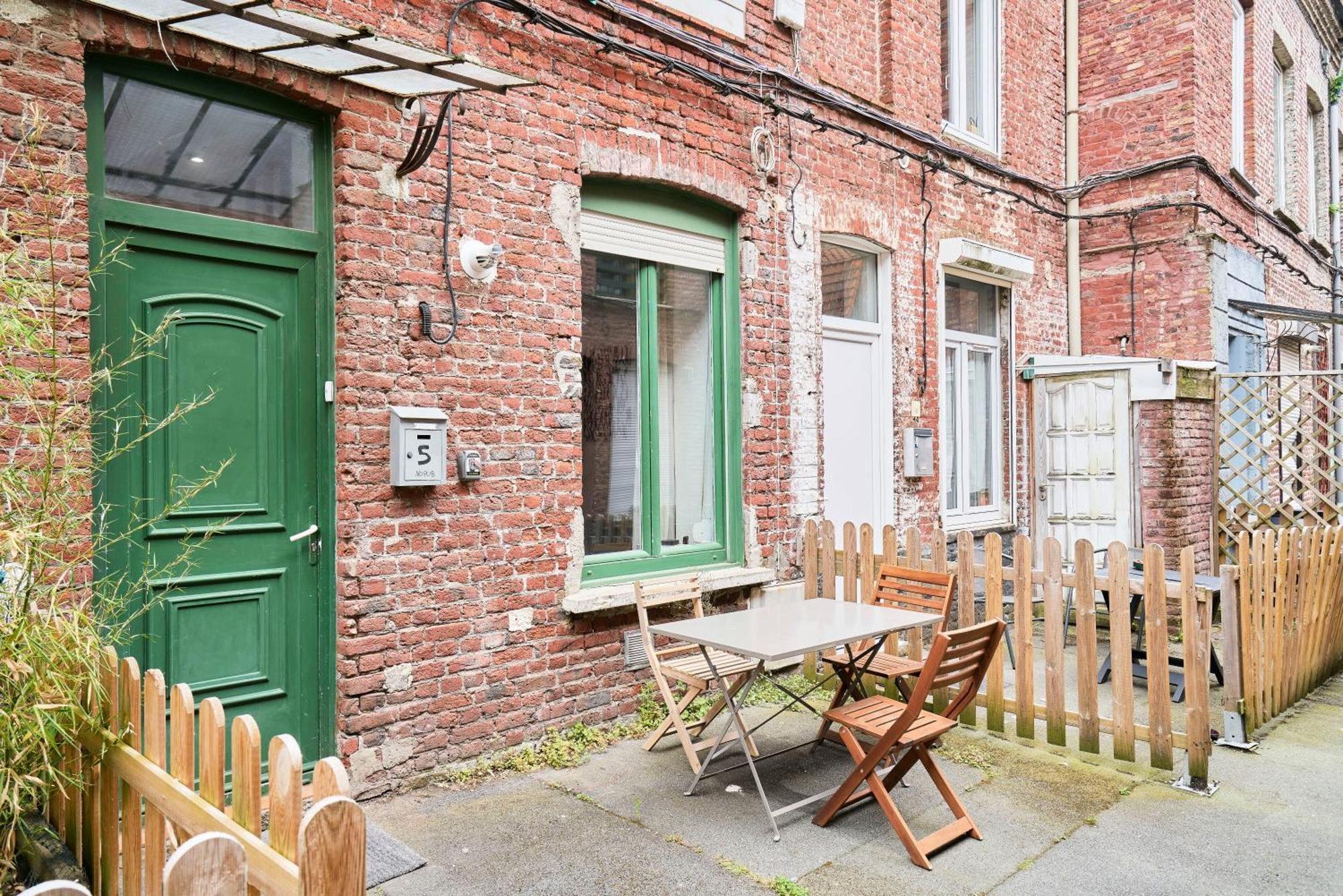 Vieux Lille - Maison Typique Lilloise Exterior foto